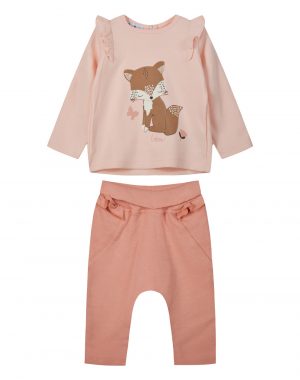 Baby set with leggings for Girls (0-18 Months)