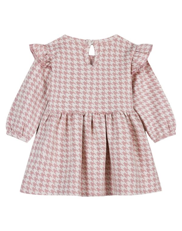 Baby Poplin Dress with Bow Front (3  -18 Months)