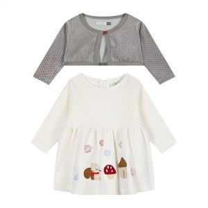 Baby dress with bolero (0-18 Months)