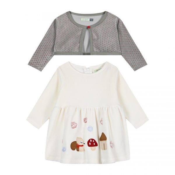 Baby dress with bolero (0-18 Months)