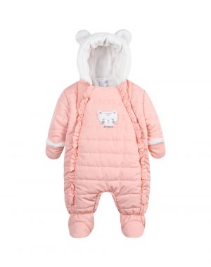 Energiers baby snow suit for girls (0 -15 months)