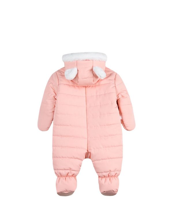 Energiers baby snow suit for girls (0 -15 months)