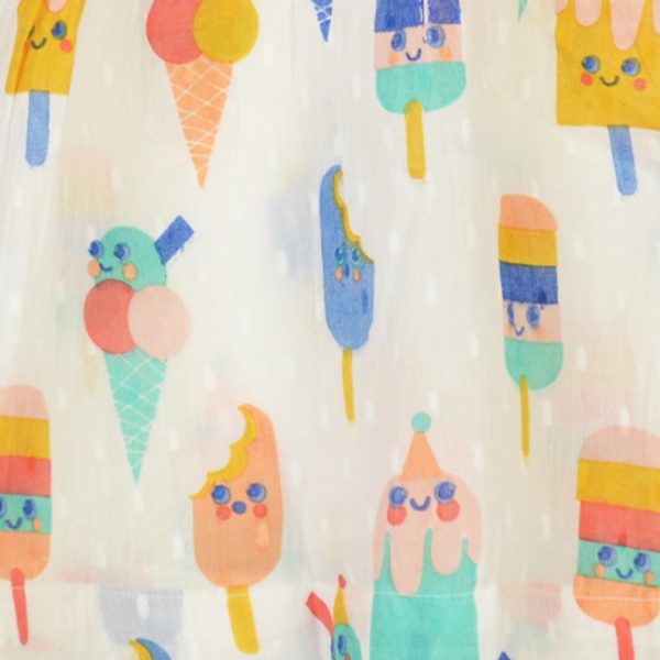 Dress allover print ice creams