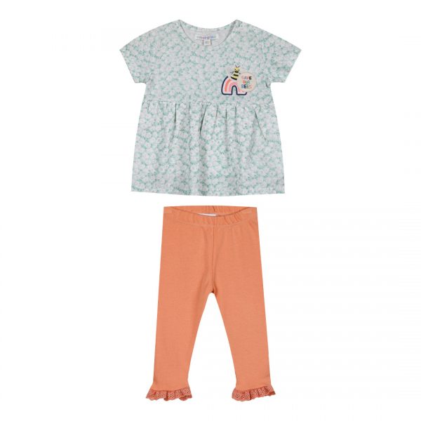 Baby girl΄s 2 piece set (0-18 months)