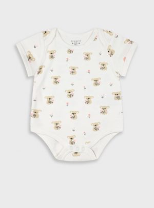 Set of 5 bodysuits for baby girls (0 - 24 months)