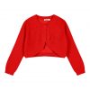 Knit bolero with metallic lurex thread for girls