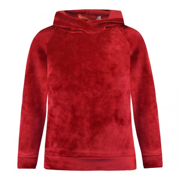 Velour hoodie