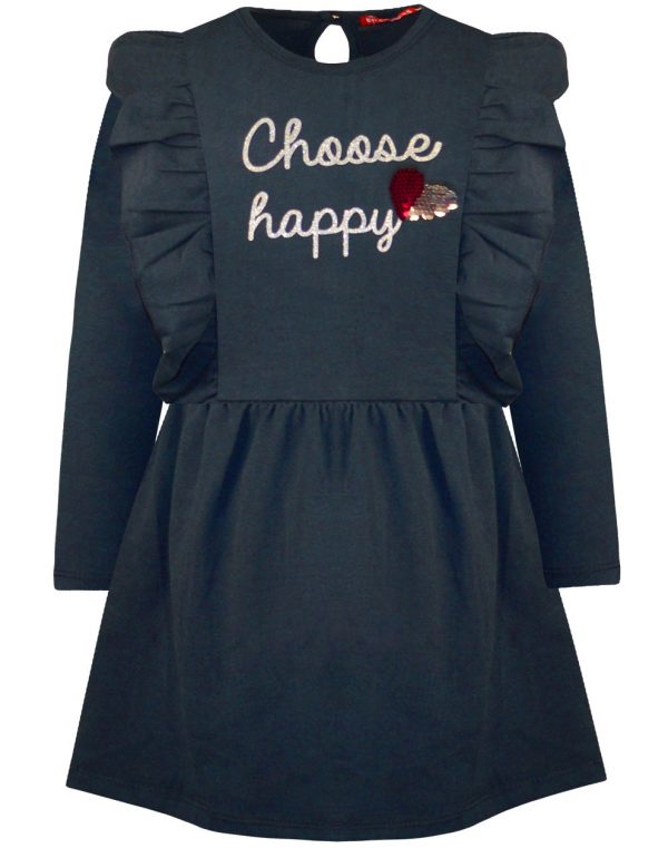 Fleece dress for girls