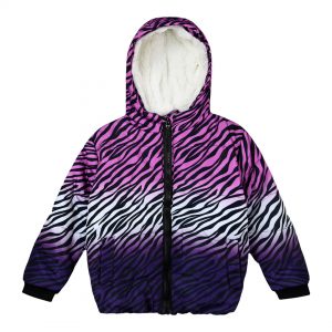 Girl΄s puffer jacket with hood