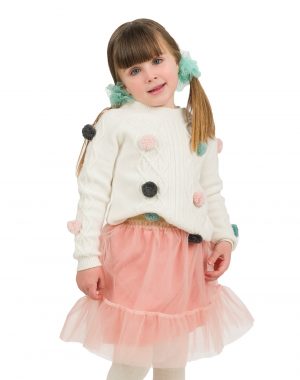 Girl΄s tulle skirt with lining