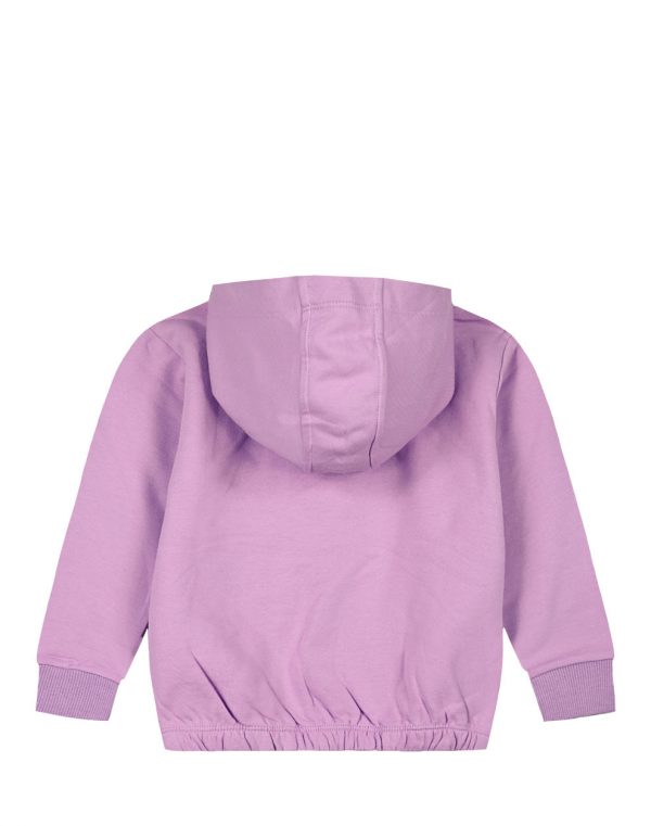 Girl΄s fleece blouse with hood