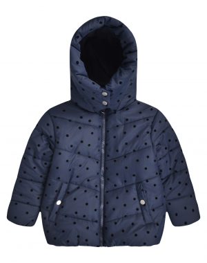 Girl΄s puffer jacket with hood