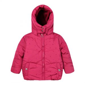 Girl΄s puffer jacket with hood