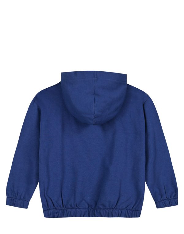 Girl΄s fleece blouse with hood