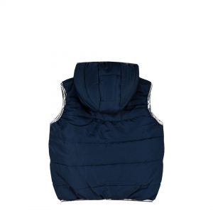 Girl΄s doublefaced puffer vest jacket