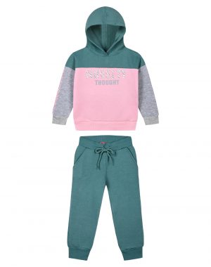 Tracksuit for girls with print