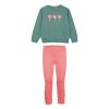 Energiers cotton sweatshirt set with print for girls