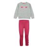 Energiers cotton sweatshirt set with print for girls