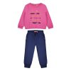 Energiers cotton sweatshirt set with print for girls