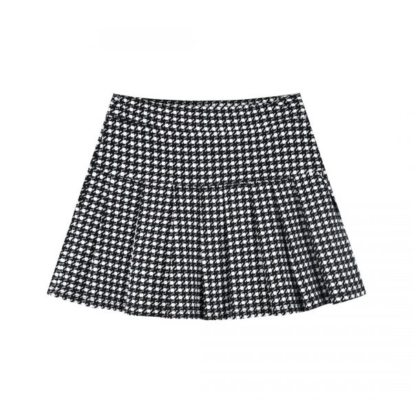 Checkered skirt for girls