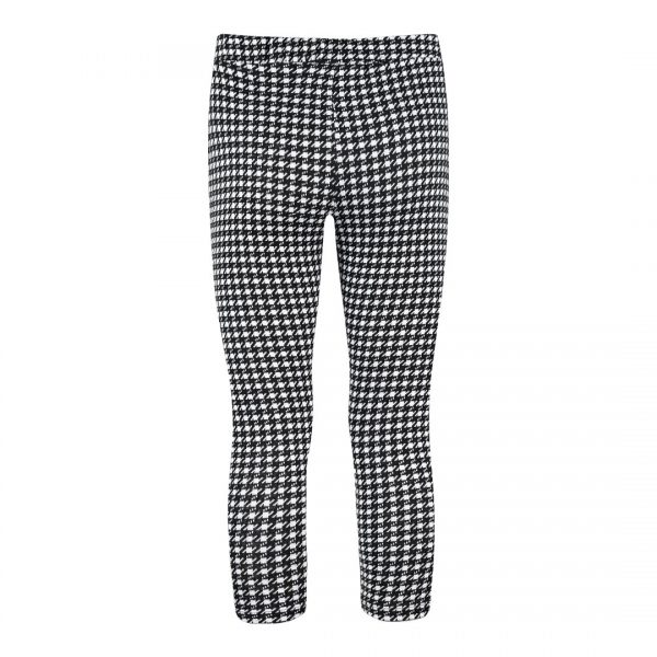 Checkered leggings for girls