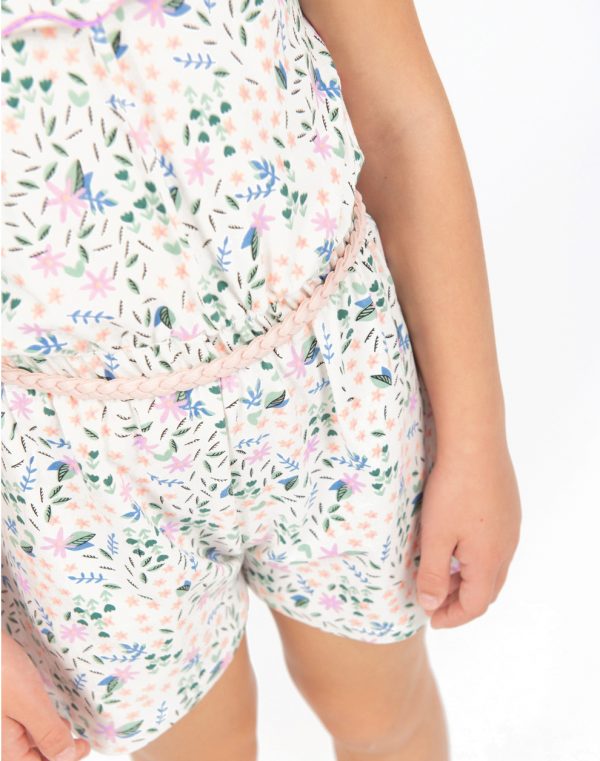 Floral playsuit