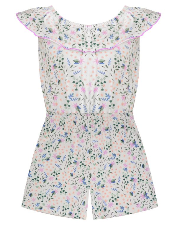 Floral playsuit