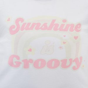 T-shirt with print for girls