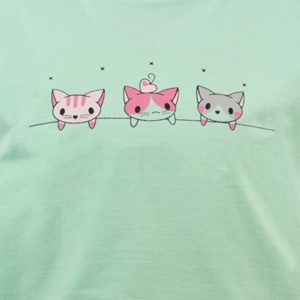 Jersey set print cats