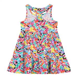 Girl΄s sleeveless printed dress