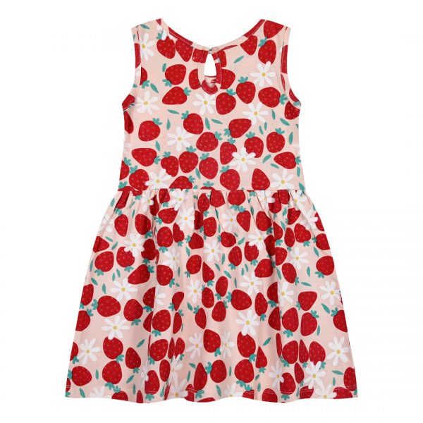 Girl΄s sleeveless printed dress