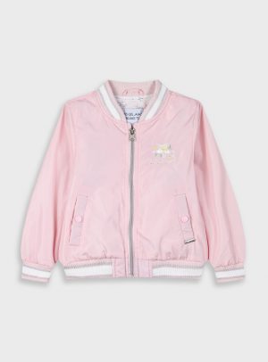 Varsity bomber jacket for girls