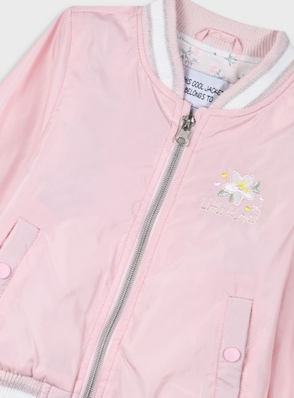 Varsity bomber jacket for girls