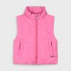 Sleeveless vest jacket for girls