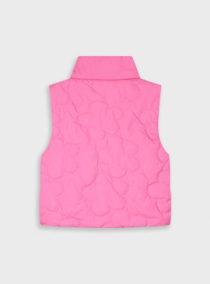 Sleeveless vest jacket for girls