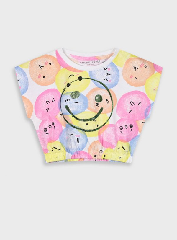 Shirt with print for girls