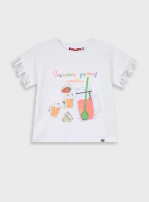 T-shirt with print for girls