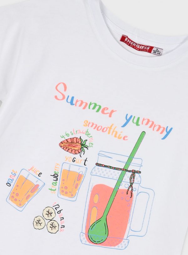 T-shirt with print for girls