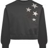 Fleece blouse with stars