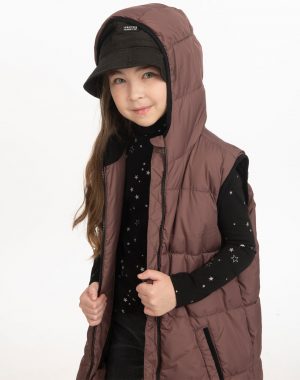 Long sleevless jacket-Available at size No 18