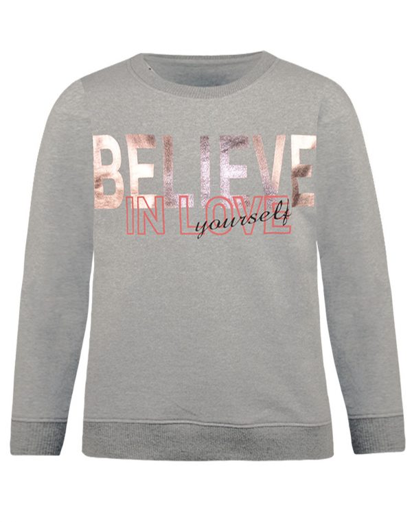 Jogging suit print Believe