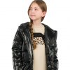 Girl΄s shiny quilted puffer jacket