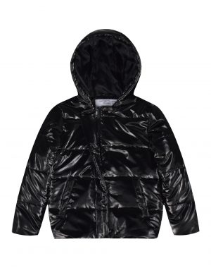 Girl΄s shiny quilted puffer jacket