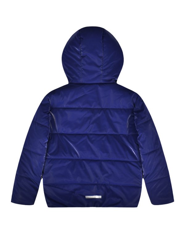 Girl΄s shiny quilted puffer jacket