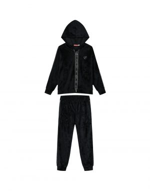 Girl΄s velour tracksuit set