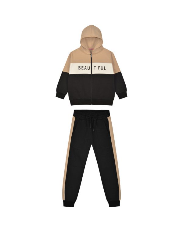 Girl΄s velour tracksuit set