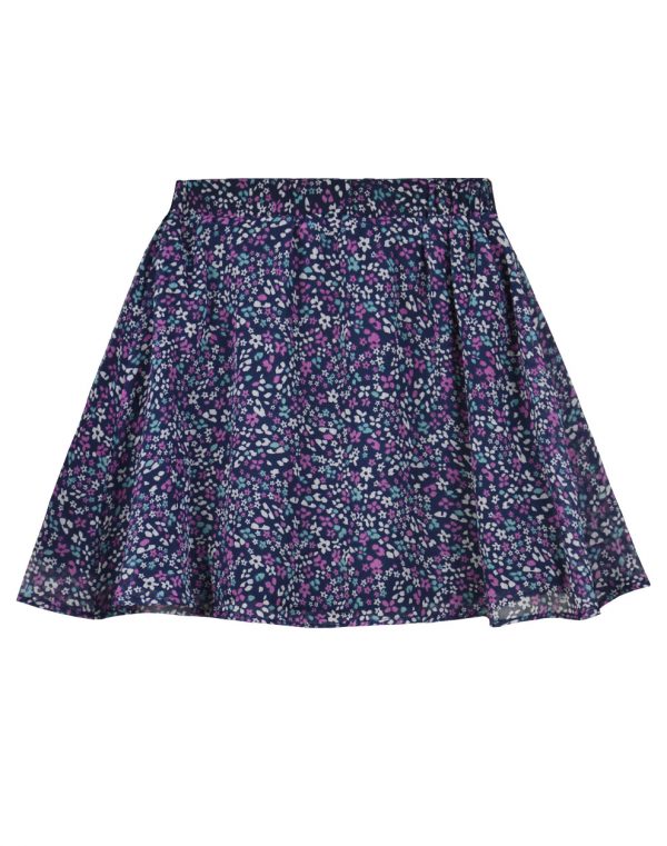 Girl΄s all over floral print skirt