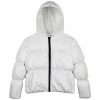 Girl΄s short puffer jacket with hood