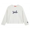 Girl΄s fleece blouse with embroidery