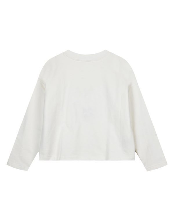 Girl΄s fleece blouse with embroidery